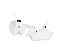 HYQHYX Alerones Moto para Z650 para Z650 para Z 650 2021 2022 2023 2024 Kit Deflectores ala Aerodinámicos Delanteros Carga Aerodinámica Motocicleta Deportiva Alerón Moto(Blanco)