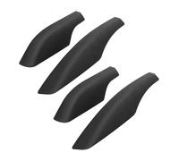 HYQHYX Coche Barras Techo 4 Uds para Toyota para Fortuner para Hilux AN50 AN60 SW4 2004-2012 2013 2014 2015 Reemplazar Baca para Techo Cubierta Final Riel Tapa Coche Barras Portaequipajes