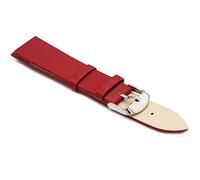 HYQING Correas de reloj Correas de reloj de cuero Accesorios de reloj Mujeres Hombres Correas de reloj 12 mm 14 mm 16 mm 18 mm 20 mm 22 mm(Red,12mm)