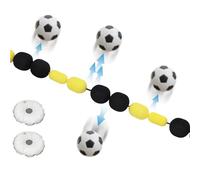HYQNG Equipo de Entrenamiento de Portero, Equipo de desviación de Portero de 2,75 m, Deflector de línea única con 2 Bolsas de Agua, Equipo de Entrenamiento de fútbol Ayudas de Entrenamiento de fútbol