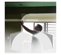 HYQOUKLR Arco Redondo para Puerta, Kit de Arco for Puerta, 2 uds., moldura de Espuma Ligera, Marcos de Puerta pintables, Varios tamaños