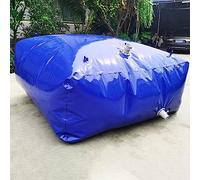 HYQOUKLR Bolsa de Almacenamiento de Agua, Bolsa de Almacenamiento de Agua de PVC Plegable for Exteriores, for jardín, Patio, Color Azul, de 30 a 5100 l(1.8 * 1.2 * 0.7M/1500L/396Gallon)