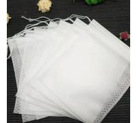HYQOUKLR Bolsitas de té Desechables, Los Bolsos de Filtro Disponibles de la Especia del té con la Cuerda curan la categoría alimenticia del Sello los 6x8cm no Tejidos los 8x10cm(8x10cm)