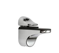 HYQOUKLR Clip de sujeción para Vidrio, Glass Clamps Adjustable Zinc Alloy 3-20mm 2pcs(Silver)