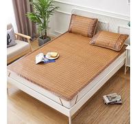 HYQOUKLR Esterilla de bambú para Dormir, colchón Plegable, Esterilla de bambú for Dormir (Paquete de 2), Multicolor, Varios tamaños(Color G,80 * 190cm)