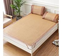 HYQOUKLR Esterilla de bambú para Dormir, colchón Plegable, Esterilla de bambú for Dormir (Paquete de 2), Multicolor, Varios tamaños(Color C,200 * 220cm)