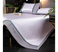 HYQOUKLR Esterilla de bambú para Dormir, colchón Plegable, Juego de 3 Alfombrillas refrescantes Multicolores en Varios tamaños(Color E,200cm)