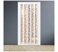 HYQOUKLR Extra Wide Bi Folding Doors Interior Door, Puerta de acordeón de 23 a 80 Pulgadas de Ancho y Puertas divisorias corredizas de 80 Pulgadas de Alto(23x39in (58.5x100cm))