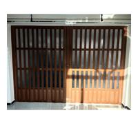 HYQOUKLR Extra Wide Bi Folding Doors Interior Door, Puertas Plegables Extra Anchas Tipo acordeón for Interiores, de 67 a 94 Pulgadas de Ancho(83x80in(210.8x203cm))