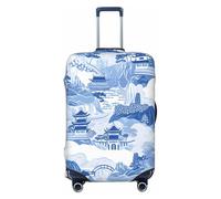 HYQOUKLR Fundas para Maletas, Maletas clásicas de montaña Funda de Equipaje 18-32 Pulgadas Fundas Protectoras for Maletas(L)