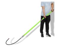 HYQOUKLR Gancho de Rescate Aislado, Gancho Aislado del Rescate con Longitudes múltiples multicoloras Extensibles de Poste de Fibra de Vidrio(Green Detachable,L 6.6ft/78.7in/2m)
