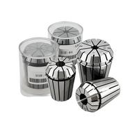 HYQOUKLR Portabrocas de Pinzas de Resorte, Juego de Pinzas de Resorte CNC Er AA AAA 1-16mm 13 Piezas for Centro de mecanizado Torno Molino(Er25-(9pcs) up)