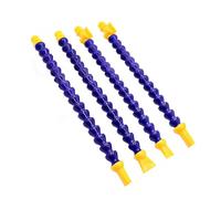 HYQOUKLR refrigeración Flexible, Flexible Plastic Coolant Hose Male Thread 1/4, 3/8, 1/2 in 30-60 cm For Lathe CNC Machine(Round-300mm,3/8")