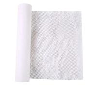 HYQOUKLR Rollos de Papel de Embalaje alveolar, Rollo Reutilizable del Papel del Panal for la Flor y el artículo frágil Que empaquetan tamaños múltiples Blancos(30cmx20m White)