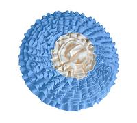 HYQOUKLR Tapete para olfatear para perros, perros, mascotas, fugas, alimentos, gatos, perros, manta de entrenamiento (azul, 53 x 53)
