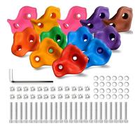 Hyran Presas de Escalada Kids, Piedras de Escalada, Presas EscaladaCapacidad de Carga 200 kg, Material de Fijación Incluido, Fácil de Instalar y Usar