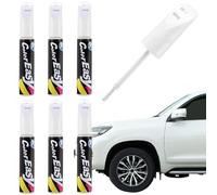 Hyran Reparador Arañazos Coche, 6 Pcs Reparador Pintura Coche, Car Scratch Remover, Quita Arañazos Coche, Limpiar y Proteger la Pintura del Automóvil (blanco)