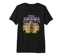 Hyrax Vintage Fuego Feo Divertido Meme Retro Animal Bootleg Camiseta Premium