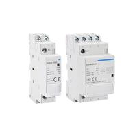 HYRBNSDLK KCH8 AC 2P 4P 24V 220V 25A 63A Hogar 2NO/1NO+1NC/2NC/4NO/2NO+2NC/4NC Contactor Modular de Carril(25A 4P,4NO-220V)