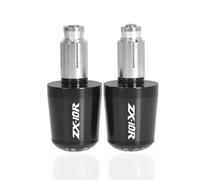 HYRHEV Empuñaduras de Manillar de Motocicleta, Tapa Deslizante, Extremo de Barra para Kawasaki ZX10R 2006, 2007, 2008, 2009, 2010, 2011, 2012, 2013, 2015, 2016(Black2)