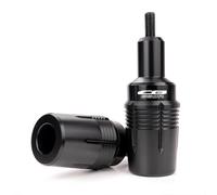 HYRHEV Escudo CBR650R CBR 650R 2024 CB650R CB 650R 2024 Deslizadores Chasis Motocicleta Protección contra Caídas Protectores contra Choques Motor Parachoques(Black-CB650R10)