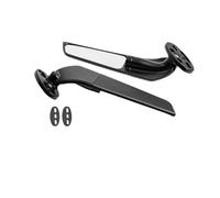 HYRHEV Espejo Retrovisor Ajustable Motocicleta para Kawasaki para Ninja 250 300 400 650 H2 Y H4 Modificado Espejo de Manillar(001)