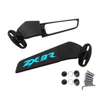 HYRHEV Espejo Retrovisor CNC De ala Fija Motocicleta para Kawasaki para Ninja ZX9R ZX-9R ZX900 Espejo de Manillar(003)