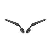 HYRHEV Espejo retrovisor de Aluminio Negro Motocicleta para Aprilia RS660 RSV4 2021 2022 2023 2024, Gran Angular Motorcycle Rearview Mirror(RS660)