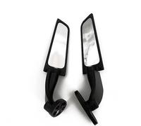 HYRHEV Espejo Retrovisor Giratorio Ajustable con Diseño De ala De Viento Modificado Motocicleta para Aprilia RS457 Espejo de Manillar
