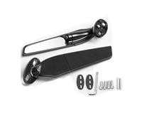 HYRHEV Espejo Retrovisor Motocicleta para Kawasaki ZX10R ZX9R ZX7R ZX6R ZX636 ZX12R ZX14R Accesorios para Espejos Retrovisores Espejo de Manillar(002)
