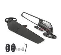 HYRHEV Espejo retrovisor para Motocicleta S1000RR S 1000RR S1000 RR 2022 2023 2024 Ajustable Giratorio Color Negro, CNC Motorcycle Rearview Mirror(Light Big Mirror1)