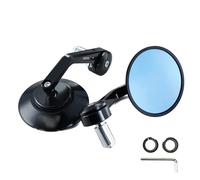 HYRHEV Espejos retrovisores con Punta de Manillar Retro Motocicleta para Royal Enfield Bullet/Meteor/Classic 350 500 Interceptor 650 Motorcycle Rearview Mirror