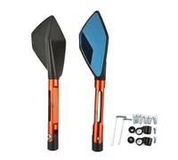 HYRHEV Espejos Retrovisores Motocicleta para Suzuki GSXR Msx125 Msx 125 GSR 600/750 Gsxr 600/750/1000 Sv 650 Drz400 SV650 S Espejo de Manillar(005)