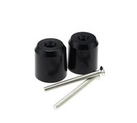 HYRHEV para Piaggio MP3 300 500 2010-2021, Accesorios, empuñaduras de Manillar CNC para Motocicleta, Extremos de Manillar, Enchufe antivibración(Black)