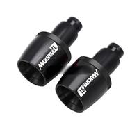 HYRHEV para SYM MAXSYM TL 500 508 Maxsym TL Accesorios de Motocicleta Extremos de Manillar tapón Deslizante Manillar Extremo empuñaduras Tapa(Black)