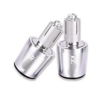 HYRHEV Tapones de Extremo del Manillar para Keeway Hurricane 50 Vieste 300 Zahara Cityblade k-Light Superlight RKR RKV RKF 125 RKS 150(Plata)