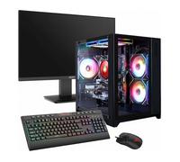 Hyrican Gamemax MegaDeal Infinity Mini SET2699: PC Ryzen 7 5700X, 16GB RAM, 1TB SSD, NVIDIA RTX 5060 Ti, Windows 11 + Monitor MSI PRO MP273A 27" LED