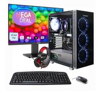 Hyrican Gaming-PC MSI Pro MP2412DE Set AMD Ryzen 5 5500, 32GB DDR4 RAM, 1TB SSD, NVIDIA GeForce RTX 4060, Windows 11
