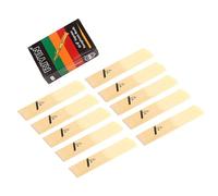 HYROOY 10 piezas de saxofón soprano fuerza 1.5 2.0 2.5 3.5 saxofón instrumentos de viento de madera accesorios