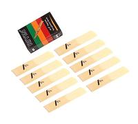 HYROOY 10 piezas de saxofón soprano fuerza 1.5 2.0 2.5 3.5 saxofón instrumentos de viento de madera accesorios