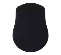 HYROOY Funda de ratón portátil para laptop, reutilizable, adhesiva, funda de transporte externa para mouse, bolsillo de viaje, tela negra Leica