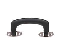 HYROOY Maleta portátil de plástico negro para maleta, mango de maleta, piezas de repuesto de plástico