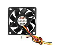 HYROOY Ventilador de 60 x 60 x 15 mm 6015 12 V para ventilador de refrigeración de computadora sin escobillas, 3600 rpm, USB, 3 pines, cojinete de manga para PC