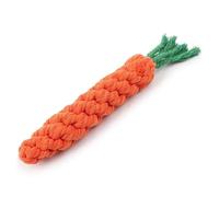 HYRSXN Juguetes for Perros con Forma de Huesos for Perros pequeños y Grandes, Resistentes a la dentición, for Limpiar y Masticar, Juguetes for Cachorros, Productos for Mascotas(Carrot 22cm)