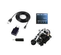 HYRTEFBN Llave telégrafo Código CW Entrenador Aprendiz Estación de Radio de Onda Corta Radioaficionado K4 Telégrafo Clave(Trainer and Key)