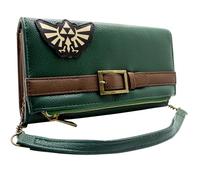 Hyrule Zelda A Link To The Past Original Link Túnica Atuendo Cartera/Clutch Bolsillo de Monedas & Porta-Tarjetas, Verde