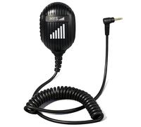HYS 2.5mm 1-Pin Hombro Micrófono Altavoz Compatible con Motorola TLKR-T60 T61 T62 T80 T81 T82 T-92 H2O T80 Extreme Walkie Talkie (BX023)