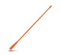 HYS 771N - Antena de radio (conector SMA, 15,6 pulgadas, doble banda, 144/430 MHz, UHF/VHF, compatible con TYT MD-UV380, MD-UV390, MD-380, YAESU VX-6R, WOUXUN Kenwood, Walkie Talkie (color naranja)