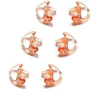 HYS Almohadillas de Silicona Suave de Repuesto para Auriculares acústicos Walkie Talkie Air