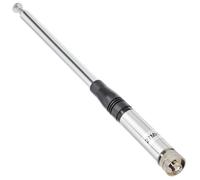 HYS Antena de radio CB de 27 Mhz, compatible con Quansheng UV-K5(8), K6, TK-11(5), TK-11(8) Radio de mano, SMA hembra, antena telescópica (130 cm)